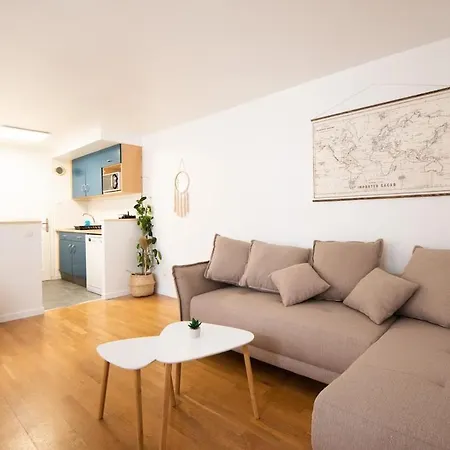 Lägenhet Amazing And Quiet Duplex In The Center ! Lille