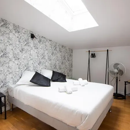 Amazing And Quiet Duplex In The Center ! Lägenhet Lille
